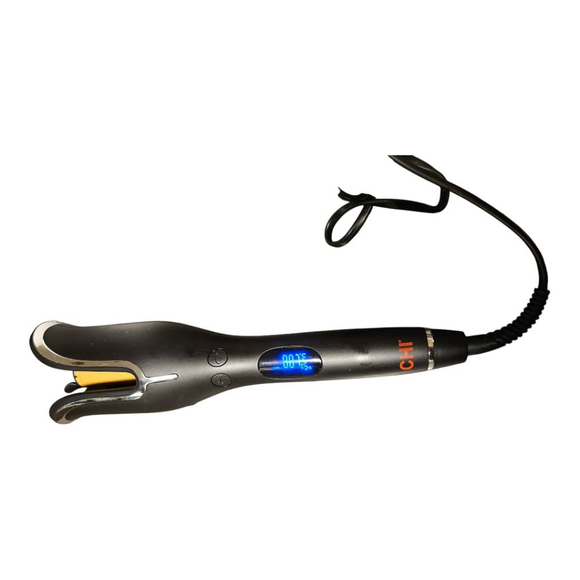 Women's CHI Black Automatic Rotating Hair Curler One Size - Picture 4 of 10